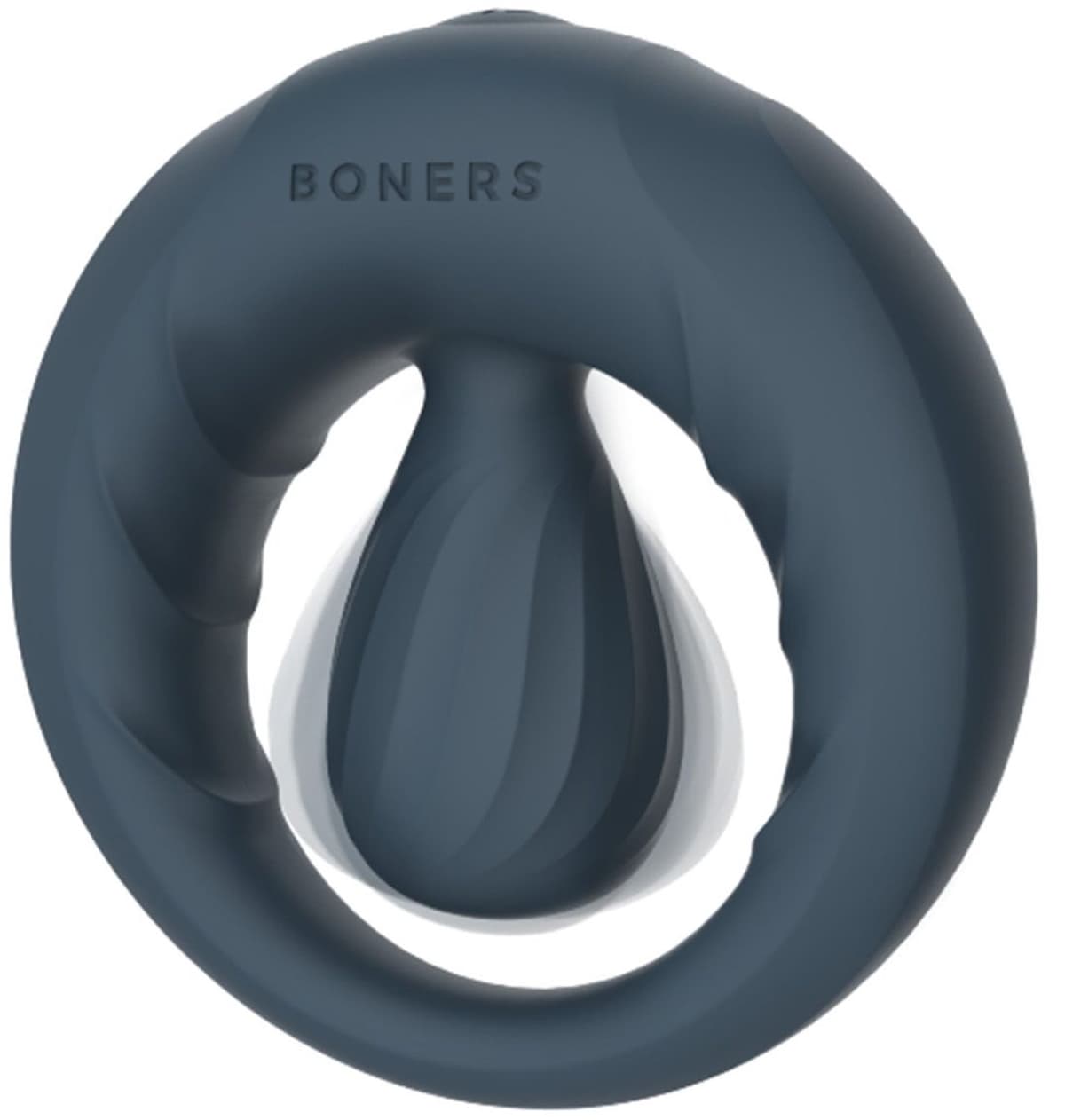 Boners - Vibrerende Siliconen Cockring - Stimulatiebol — afbeelding 1