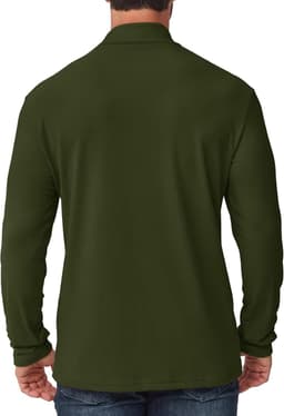 Herenshirt met hoge kraag, thermo-rolkraag, slim fit met sweatshirt, elastisch, lange mouwen, voor winter en kou — thumbnail 2