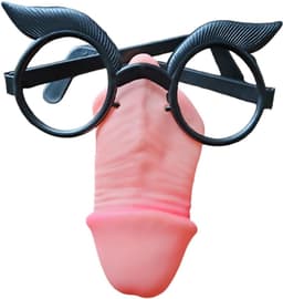 Penisneus met bril | masker voor vrijgezellenfeest | grappig penismasker | vrijgezellenfeest | bruid decoratie penisvorm | bruidegom | Willy grappig | feestmasker | carnaval | rozenmaandag — thumbnail 4