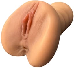 Azota Masturbator - Pocket Pussy - Nep Vagina - 16 CM - Anus En Vagina - 2 in 1 - Sex Toy Voor Mannen — thumbnail 1