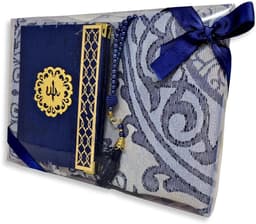 Islamitische cadeau set - Gebedsbenodigdheden - Religieus geschenk - Luxe geborduurde mat - 120x70 cm - Divers — thumbnail 1