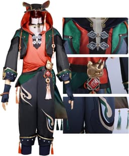 Gaming Cosplay Kostuum XXL - Genshin Cosplay Outfit - Gedetailleerd ontwerp - Perfect voor evenementen - ShopVlot — thumbnail 2