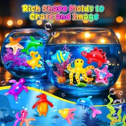 UNGLINGA Magic Water Elf Toy Set for Children, 6 Bottles Colour Gel - ShopVlot — thumbnail 5