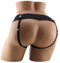 Pipedream Fetish Fantasy voorbinddildo Beginner's Hollow Strap On- zwart - 6,5 inch — thumbnail 6