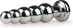 EasyToys - Dunne Buttplug met Kristal - Metalen Buttplug - Buttplugs - Buttplug Metaal - Anal Plug - Sex Toys voor Vrouwen en Mannen - Seksspeeltjes - Zilver — thumbnail 3