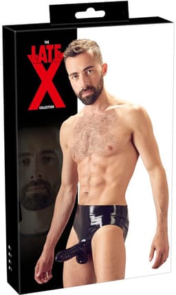 The Latex Collection Latex Slip Met Penis Sleeve XL — thumbnail 7