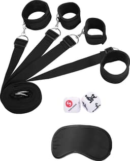 Under The bed Binding Restraint Kit - Black — thumbnail 3