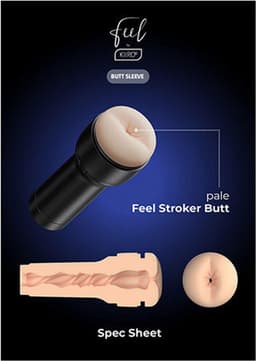 Kiiroo - Feel Stroker Anus - Lichte Huidskleur - Ook Voor Gebruik In Kiiroo Keon Automatische Masturbator)) — thumbnail 4
