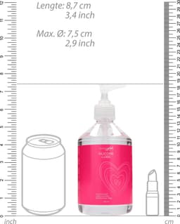 Pleasure Glide – Siliconen Glijmiddel 500 ml — thumbnail 2