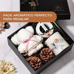 Cadeauset voor dames met geurkaarsen en luchtverfrisser - Originele geschenken voor vrouwen — thumbnail 5