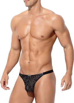 Transparante Ultra Dunne Heren String Tanga – Sexy Ondergoed voor Mannen — thumbnail 3