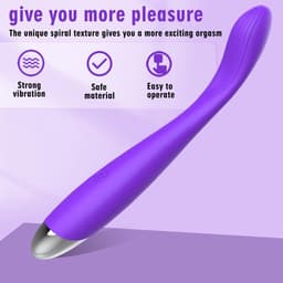 Daity G-spot Vibrator voor Vrouwen – Clitorale Stimulator met 10 Vibratiestanden – Waterdicht Seksspeeltje voor Vrouwen en Koppels – Paars — thumbnail 3