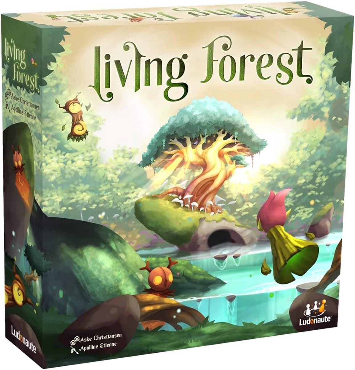 Living Forest – gezelschapsspel – voor 2 tot 4 spelers – 10 jaar en ouder – Franse versie – gouden aas — afbeelding 1