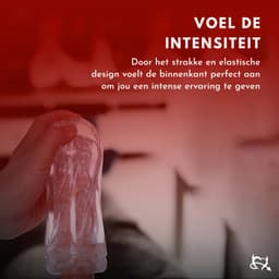 Toys Hub® Masturbator voor Man met Glijmiddel – Ebook Masturberen - Pocket Pussy - Realistisch – Vacuümfunctie – Blowjob – Kunstvagina - Sex Toys voor Mannen - 16,5 CM — thumbnail 11