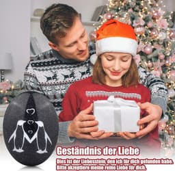 Romantisch Pinguïn Cadeau – Perfect voor Trouwdag, Valentijnsdag en Huwelijkscadeau — thumbnail 6