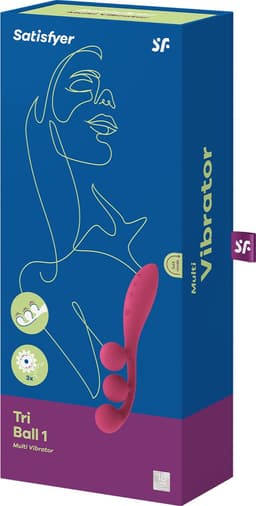 Satisfyer 'Tri Ball 1', 20,5 cm, oplegvibrator, 3 motoren — thumbnail 12