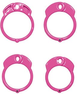 The Vice - Kuisheidskooi - Peniskooi - Chastity Cage - Roze - Verkrijgbaar in de Maten Mini Standaard en Plus Plus — thumbnail 7