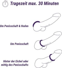 Boners - 3 Delige Cockring Set - Penisring Set voor Mannen - Extra Stimulatie - Buttplugs - Buttplug Set - Anal Plug - Sex Toys voor Mannen - Seksspeeltjes - Penisring - Cockringen - Grijs — thumbnail 6