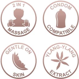 Durex Massage Olie en Glijmiddel 2-in-1 - Sensual met Ylang Ylang - 200ml x4 — thumbnail 3