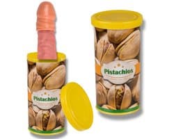 Fop Cadeau Spring Penis In Blik - Jumping Penis in Can – Pistachios - Verrassende Gag Gift!