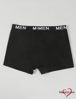 I Love My Wife heren boxers - Maat 2XL - zwarte strakke boxershorts mannen - boxer onderbroeken ondergoed underwear boxershort erotiek mannen — thumbnail 4