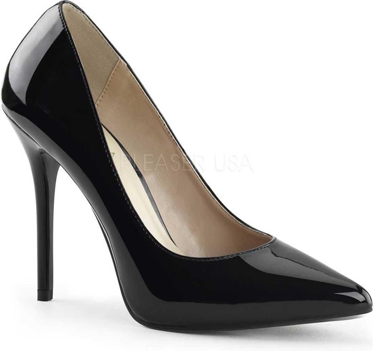 Pleaser - AMUSE20 Pumps - US 7 - 37 Shoes - Zwart — afbeelding 1