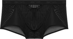 WOH heren microfiber trunk personal allure mesh zwart — thumbnail 6