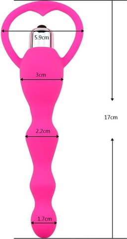 Trillende Prostaat Vibrator I Prostaat Stimulator I Anaal Vibrator I Clitoris en G Spot Stimulatie I Op Batterijen I 2 Standen I Zwart — thumbnail 7