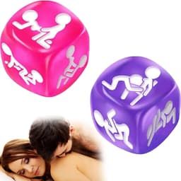 OLOEY Erotische Seksposities-dobbelstenen-Sekspel voor volwassenen-Stoute Date Night-dobbelstenen voor koppels met 12 posities voor voorspel en seksueel genot-Leuk slaapkamerspel en cadeau voor koppels — thumbnail 1