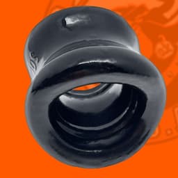Oxballs - Mega Squeeze - Rekbare Ballstretcher van TPR - Zwart — thumbnail 4