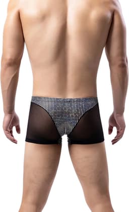 Sexy Heren Boxer - Ondeugend Versierde Mannen Boxershort - Heren Mode | ( XL ) | LekkerStout | ( LS216 ) — thumbnail 3