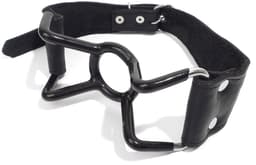 Black Label - Spider PVC Coated Stainless Steel Mouth Gag — thumbnail 2