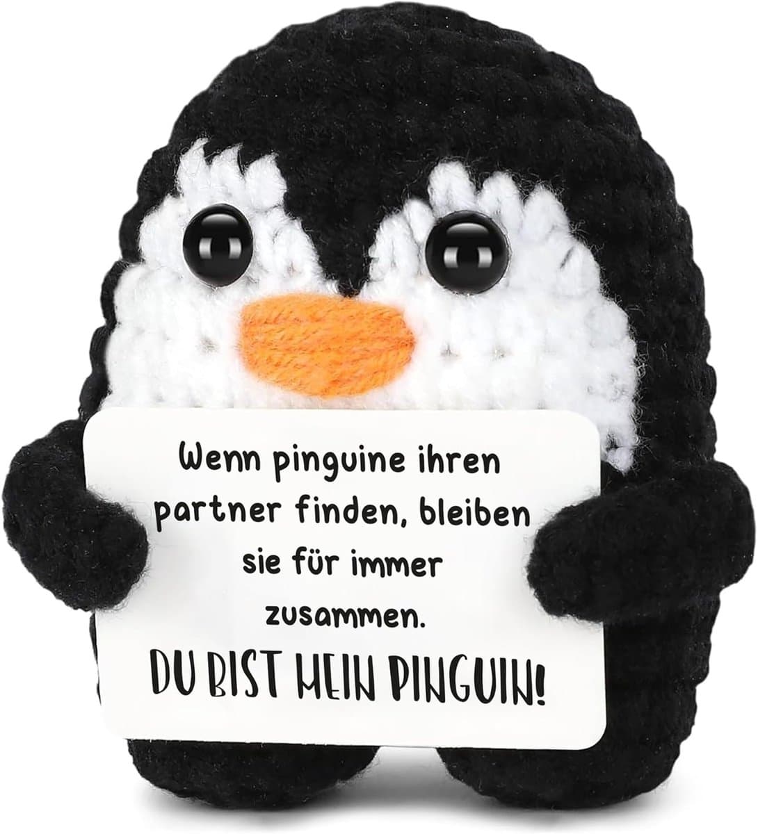 Romantisch Pinguïn Cadeau voor Partners - Liefde Cadeautje voor Hem of Haar — afbeelding 1