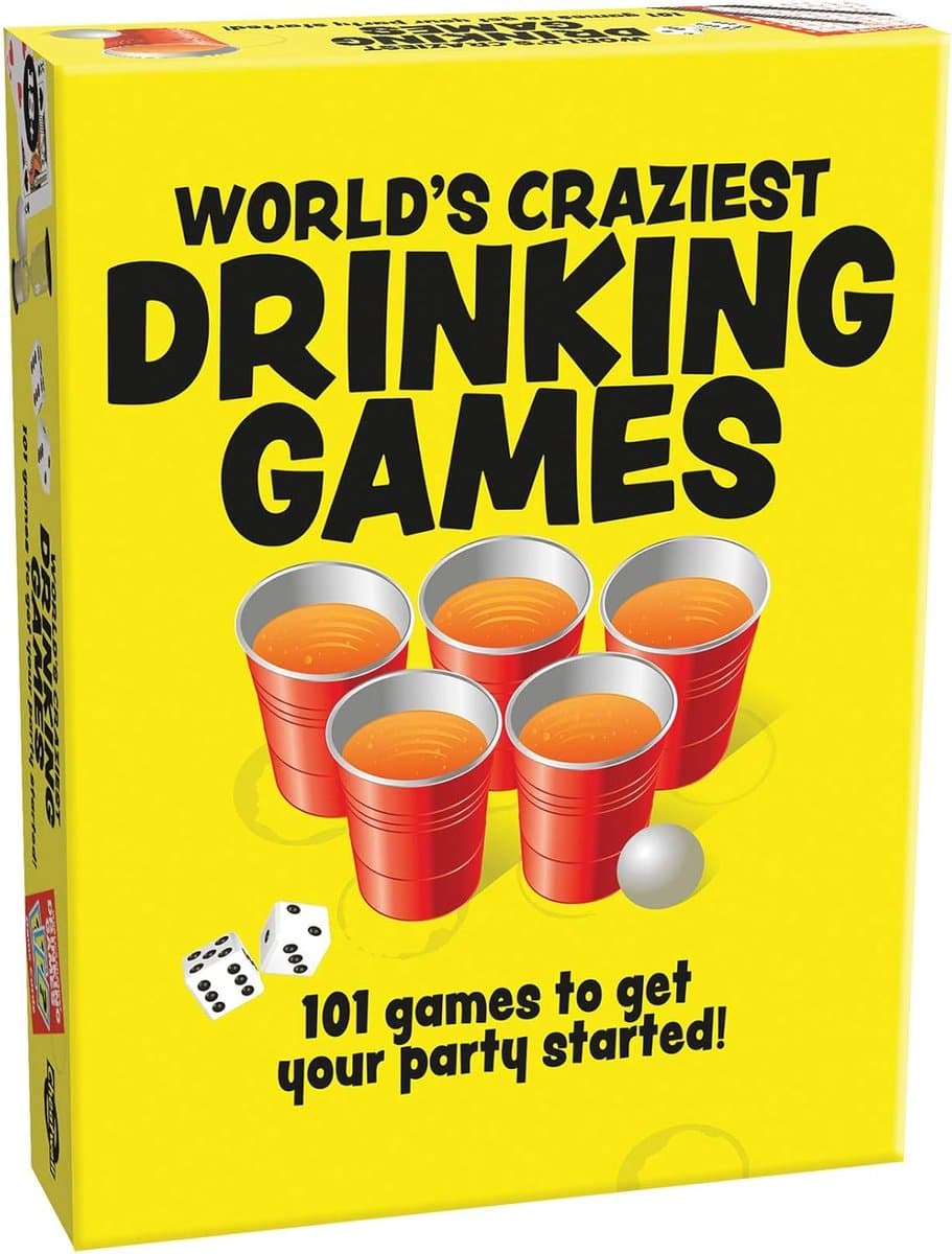 Drinkspellen Kaartspel - Feestspelletjes Kaarten - Avond Vullen - Meer Dan 100 Spellen - 16x6x0.1 cm — afbeelding 1