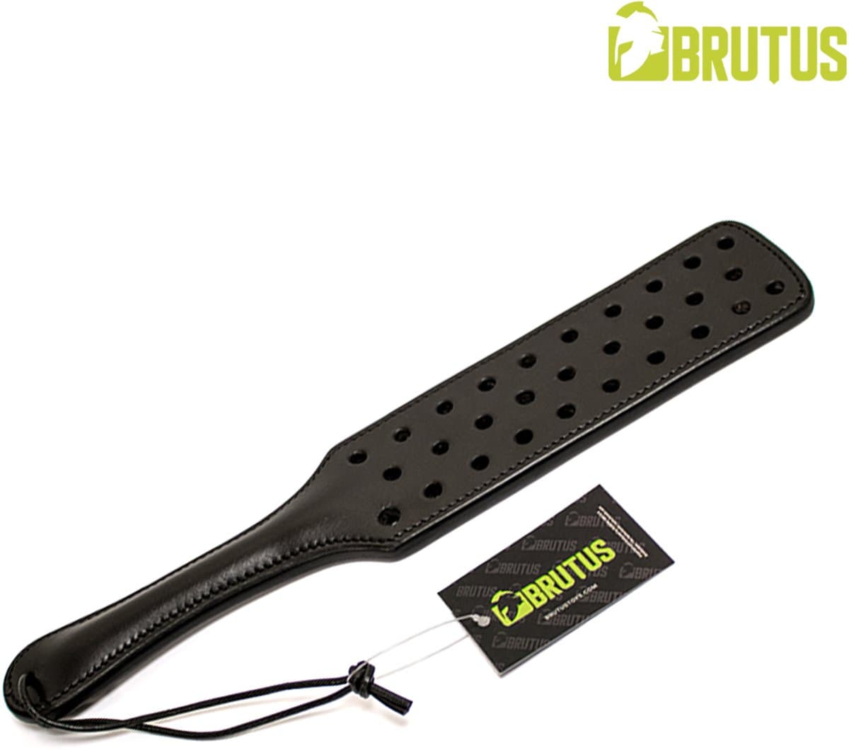 BRUTUS Leather Paddle with Holes — afbeelding 1