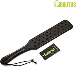 BRUTUS Leather Paddle with Holes — thumbnail 1