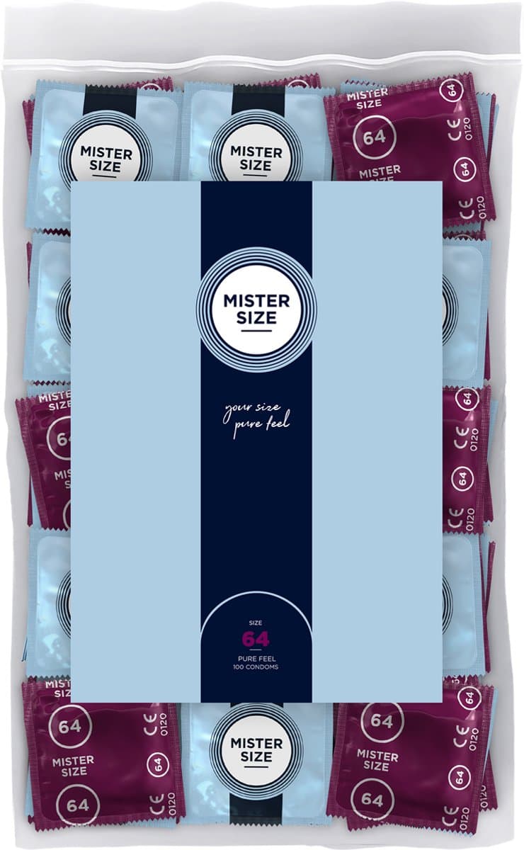 Mister Size - Prezerwatywy - 64mm - Ultradun - Vegetarisch — afbeelding 1