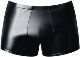 Male Power Sexy Wetlook Pouch Short - Zwart - Maat M — thumbnail 4