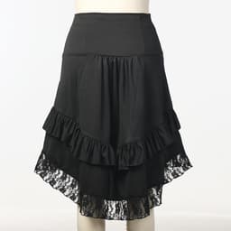 Victoriaanse Steampunk Rok Plus Size Gothic Vintage Hoog Laag Jurk Cosplay — thumbnail 4