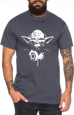 T-Shirt voor Mannen met DJ-Print - Rave, House en Techno Vormgeving — thumbnail 2