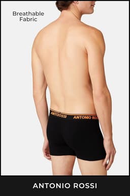 Heren Boxer Hipsters Katoen (3 Pack) met Kleurrijke Tailleband — thumbnail 5