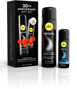 Pjur 30th Anniversary Cadeauset – Original 100 ml & Aqua 30 ml — thumbnail 1