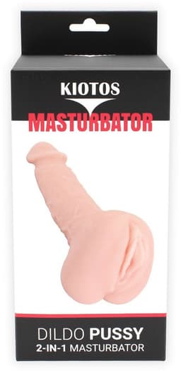 Kiotos - Masturbator & Dildo Pussy 2-in-1 - lichte huidskleur — thumbnail 3
