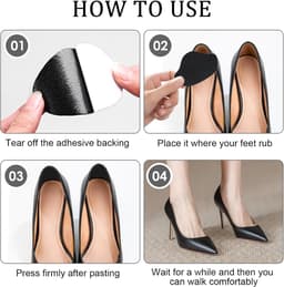 Heel Hole Repair Patches 34pcs - Schoen Heel Reparatie - Heel Pads voor Mannen en Vrouwen — thumbnail 6
