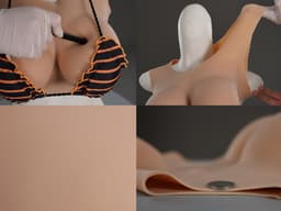 Borst ronde hals - cup C - Siliconen Borstprothesen - Wearable Borst - 100% medische hypoallergene siliconen - Kunstmatige Nep Borst - Valse Borsten - Borst - Siliconen Huid - Bodysuit - Crossdresser - Transgender - Travestiet — thumbnail 4