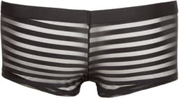 Zwarte semi-transparante herenshort M — thumbnail 4
