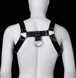 Banoch | Chest harness Rafal - imitatie leren harnas voor man — thumbnail 4
