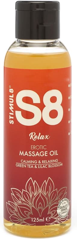 Stimul8 S8 Massage olie S8 Massage Oil 125ml Transparant — thumbnail 1