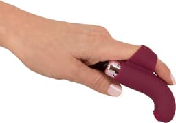 Vinger Vibrator - Krachtige Clitoris en G-spot Vinger Vibrator - Traploos Instelbaar -Vibrerende Clitoris Stimulator-Vibrator Voor Voorspel — thumbnail 4