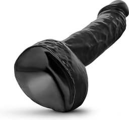 All Black Realistische Dildo 22 cm — thumbnail 3